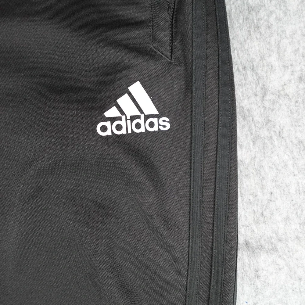 Adidas Pants Mens Extra Large Black Soccer Tiro 17 Climacool BK0348 Ankle Zip